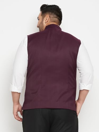 Image of Vastramay Plus Men's Nehru Jacket