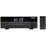 Amplificador estéreo Hi-Fi FONESTAR Amplificador Estéreo Bluetooth, USB/MP3, Radio FM, HiFi 15+15w RMS de Potencia As-1515