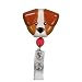 Retractable holder - Brown Dog