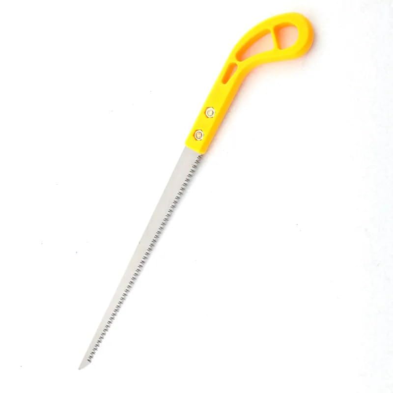 Outdoor Portable Sharp Blade Hand Saw- Mini Wall Panel Rugged Woodworking Small Cutter tool for Camping, Gardening, Hunting, Cutting Wood, PVC, Bone, Pruning Saw-image-6