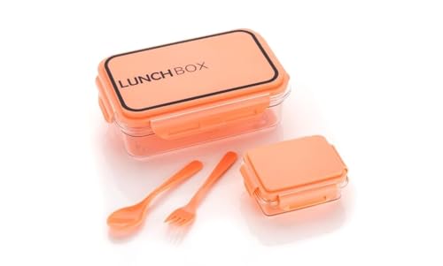 Black Olive Classic Transparent Lunch Box - 1 Pcs High Microwave Safe Two Compartment Lunch Box Set, Plastic Leak Proof Compartments Tiffin Box for Travelling, School Kids, Boys, Office (Multicolour) (B0CY24N2WW) Amazon Price History, Amazon Price Tracker