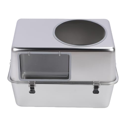 Caja de arena de acero inoxidable con tapa y scoop miniatura 4