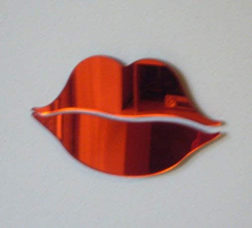 Sendmeamirror Specchio con Sei Pozzanghera Spruzzi 12 cm x 10 cm