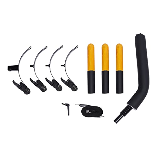 Wing Chun Dummy Training Spring Stake,Portable Martial Arts Training Dummy Arm and Legs Equipment Install on Tree,Adjustable Outdoor Park Tying Tree Spring Stake for Martial Arts Enthusiasts