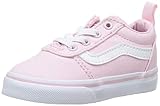  Vans Ward Slip-on, Zapatillas Unisex bebé, Rosa ((Canvas) Chalk Pink Vuz), 25 EU