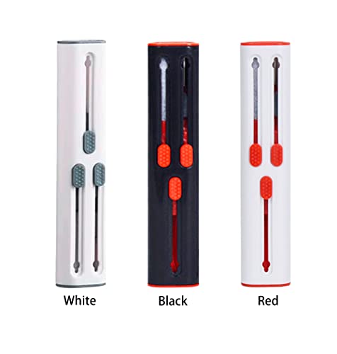 Image of Cleaner Kit Compatible with Airpod Pro 1st 2nd 3rd Generation, Cleaning Kit and Keyboard Brush Gen 3 2 1, Pen Ear Bud Cleaning Tool for Earbuds, Laptop, Phone, (White)