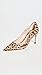 Stuart Weitzman Stylish 85 Scallop Pump for Women - Stiletto High Heel, Pointed Toe with Leather Upper, Insole, and Outsole - Cream 10 B