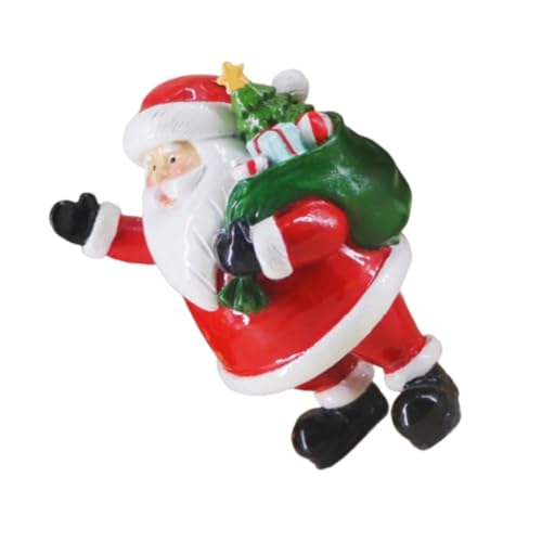 VALICLUD Weihnachtsmannfigur Aus Kunstharz Stehende...