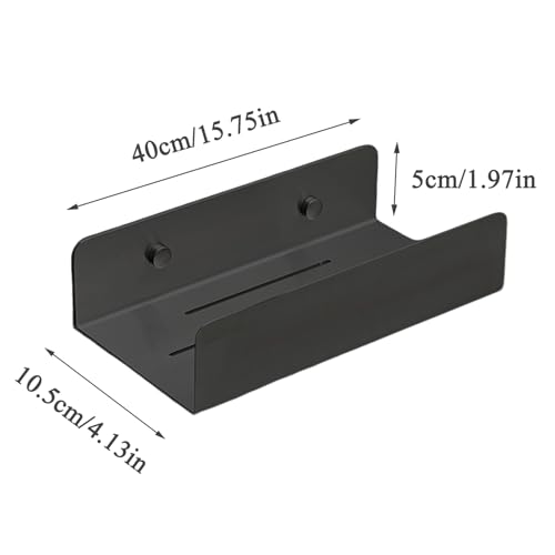 Étagère de rangement peu encombrante sans perçage pour optimiser les petits espaces - 4