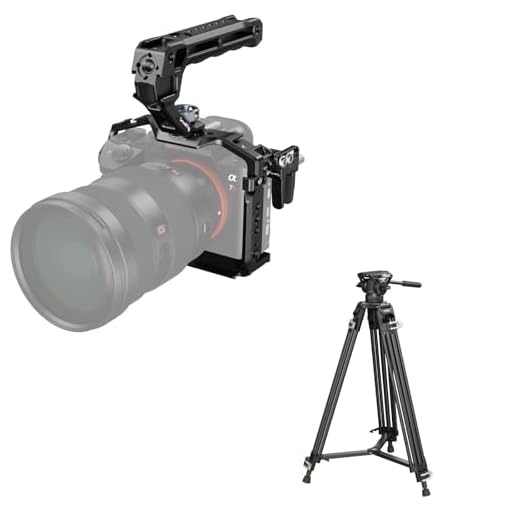 SmallRig A7 III Camera Cage with Tripod