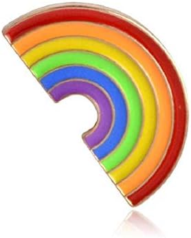 Flairs New York Love is Love Theme Enamel Lapel Pin Brooch Badge - Image 3