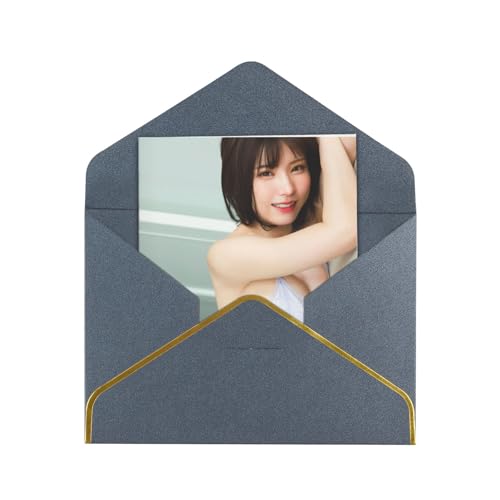 メッセージカード えなこ グリーティングカード 人気 シンプル 挨拶状 年賀状 感謝カード 金箔押し 封筒付き 多機能 レター用品 友達 家族 記念日 新年 お正月 お誕生日 贈り物 おしゃれ プレゼント