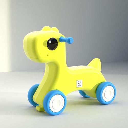 Image of Lifelong Cuppy Horse Ride On for Kids 1+ Years|Sturdy & Round Edges Push Ride|Safe & Durable|Load Capacity 35kg|Indoor & Outdoor Play Toy Vehicle for Boys & Girls|Fun & Engaging Toddler