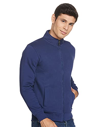 Image of Qube By Fort Collins Men's Fleece Hooded Neck Sweatshirt