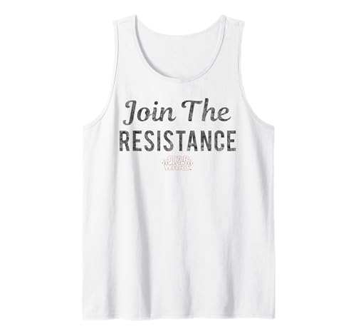 Star Wars Last Jedi débardeur imprimé coton Join The Resistance homme