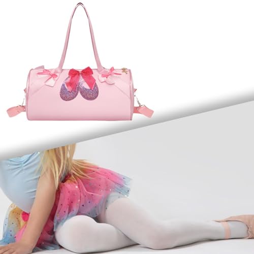 Bolsa de ballet para niña con correa ajustable en poliéster 5