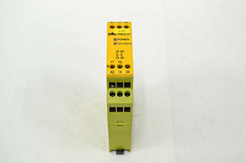 PILZ PNOZ X7 24VAC 2N/O E-STOP SAFETY RELAY 24V-AC/DC 6A AMP B364554