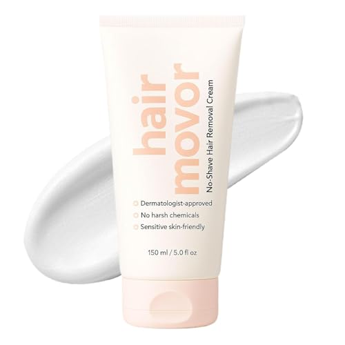 Crema Depilatoria Facial, Crema Depilatoria con Extracto de Plantas para Rostro Femenino, 150 ml, Productos Depilatorios de Belleza Hidratantes y No Aprietan la Piel