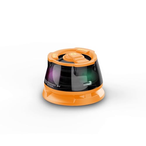 Image of Professional Magnetic Wireless Portable Mobile Phone Music Built-in Rechargeable Battery Blue-Tooth Speakers Bt Mini Speaker for All Android Models (Orange)