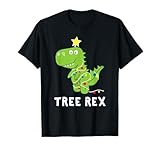 Cute Dinosaur Christmas PJ Shirts for Dino Lovers