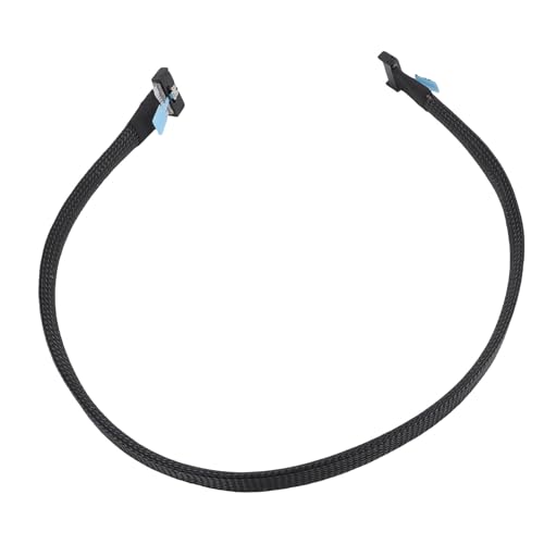 Bewinner Mcio to Mcio 8x Cable PCIe 5.0, SFF TA 1016 74 PIN Alta Velocidad 32Gbps Cable de Transferencia de Datos, 2.1 Pies Recto Al Servidor Recto para el Centro de para el Centro