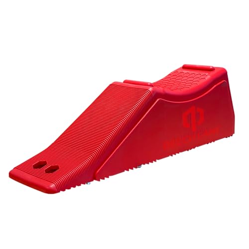 Beech Lane 5 1/2 Lift Tandem Tire Trailer Ramp Quickly Change Dual Axle Tires Essential RV Safety Tool Durable Design Engineered for Extra Traction 15 000LB Rating