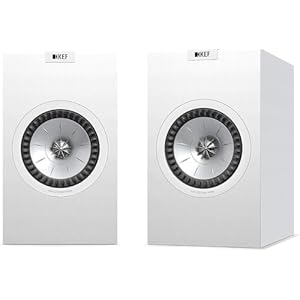 KEF Q150 Bookshelf Speakers, Passive, Satin White (Pair)