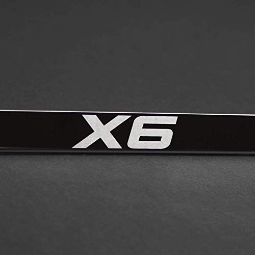 100% Stainless Steel License Plate Frame For X6 With Real Laser Engraving On Chrome Mirror Finished Surface #TOP3