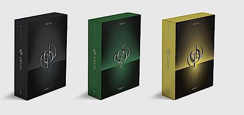 ONEUS - Devil (Vol.1) Album+Folded Poster+Extra Photocards Set (Black+Green+Yellow ver. Set)