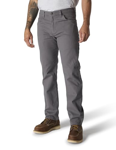 Carhartt Men's Relaxed Straight Rigby Pant, Gravel, W34 x L32