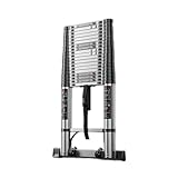 Escaleras de Pared Plegables telescópicas, portátiles, de Altura Ajustable, for Reparar Plantas y Limpiar Ventanas.(8 Meters)