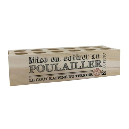 Paris Prix Boîte à Oeufs 12 Compartiments 31cm Naturel