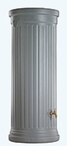 Stone Grey 1000 L Column Tank Garden Rain Water Barrel Butt Rainwater Harvesting