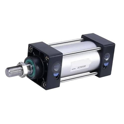 Vérin pneumatique double effet SC 100x250 avec piston robuste