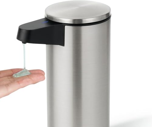 AIKE SensePro Seifenspender Automatisch, USB-C aufladbar, Edelstahl 380ml für Flüssigseife