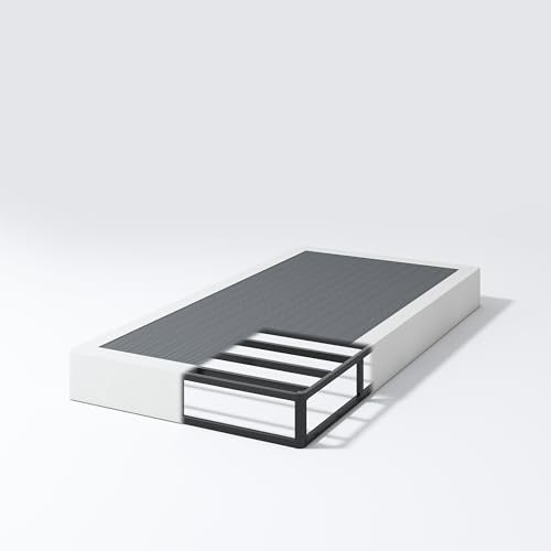 La Mejor Recopilación de Base Doble Individual al mejor precio. 42 NHODIR - Somier Individual, 7 Pulgadas, Base de Colchón de Marco de Metal Resistente, Sin Ruido, Fácil de Montar