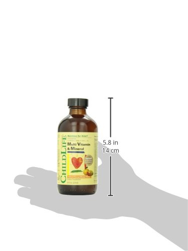Image of CHILDLIFE ESSENTIALS, Kids Liquid Multivitamin and Mineral Supplement - Liquid Vitamins for Kids, All-Natural, Gluten-Free, Non-GMO - Natural Orange & Mango Flavor, 8 Ounce Bottle (Pack of 2)