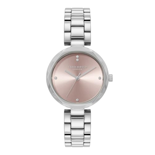 Montre Olivia Burton à mouvement à quartz trois aiguilles pour femme Collection Dimension chic