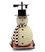 Candle by the Hour 100-Hour Snowman Candle, Copper Base, Eco-friendly Natural Beeswax with Cotton Wick