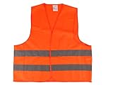 safety jacket for motorcycle Warnweste EN 471 orange APA 86054 Warnweste EN 471, Orange