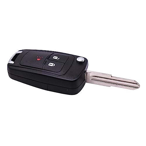 Boîtier télécommande de clé pliante HQRP 3 boutons pour Chevrolet Spark - 4