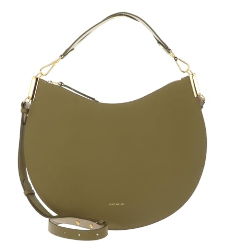 Sac à épaule Coccinelle Sunup en cuir grainé double chic