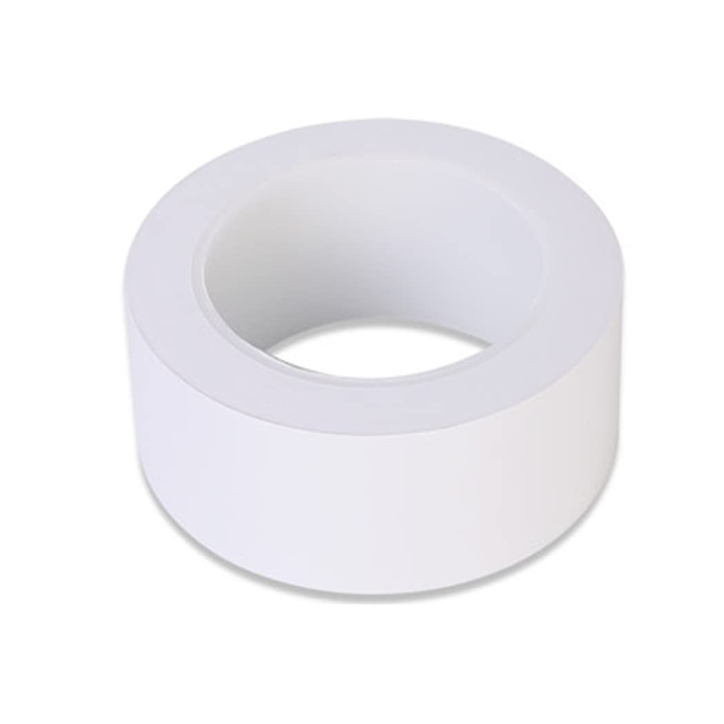 Cinta de señalización para suelos, Cinta de barrera seguridad 10 cm x 33 m Adhesivo PVC Multicolor Advertencia peligro Distanciamiento social(White)