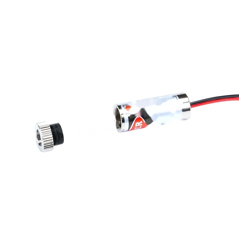 650nm Red Dot Point Laser Diode Module 5mW Adjustable Laser Metal Glass Lens Head Industrial Diameter 12MM 5V DIY
