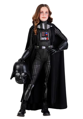 Disfraz completo Darth Vader para niñas con capa y accesorios