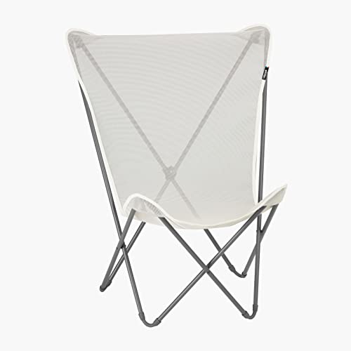 Lafuma Maxi Pop UP Chaise Longue, Batyline, Seigle II, 60 x 78 x 99 cm