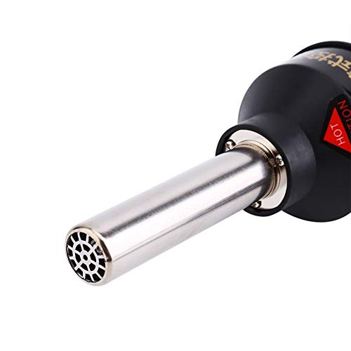 Yosoo Pistolet à air chaud, kit d'outils de soudure, station de soudure avec température contrôlée, pistolet à air chaud avec écran numérique à LED, 220 V, 450 W