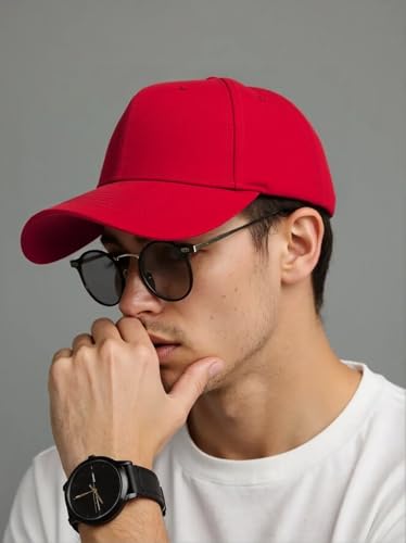 Image of Tomorrow Adjustable Baseball Cap - Unisex Cotton Snapback Trucker Hat with Sun Protection, Perfect Outdoor & Sports Cap for Men and Women