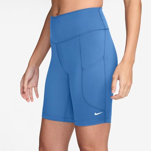 Image of Nike Women's One High-Waisted 8 inch Bike Shorts With Pockets