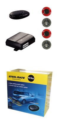 Sensores de aparcamiento SteelMate pts400ex que solucionan los puntos ciegos traseros